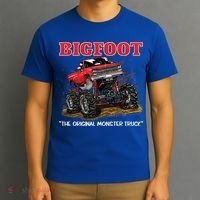 Big Foot Original Monster Truck Gift T-Shirt thumb 3