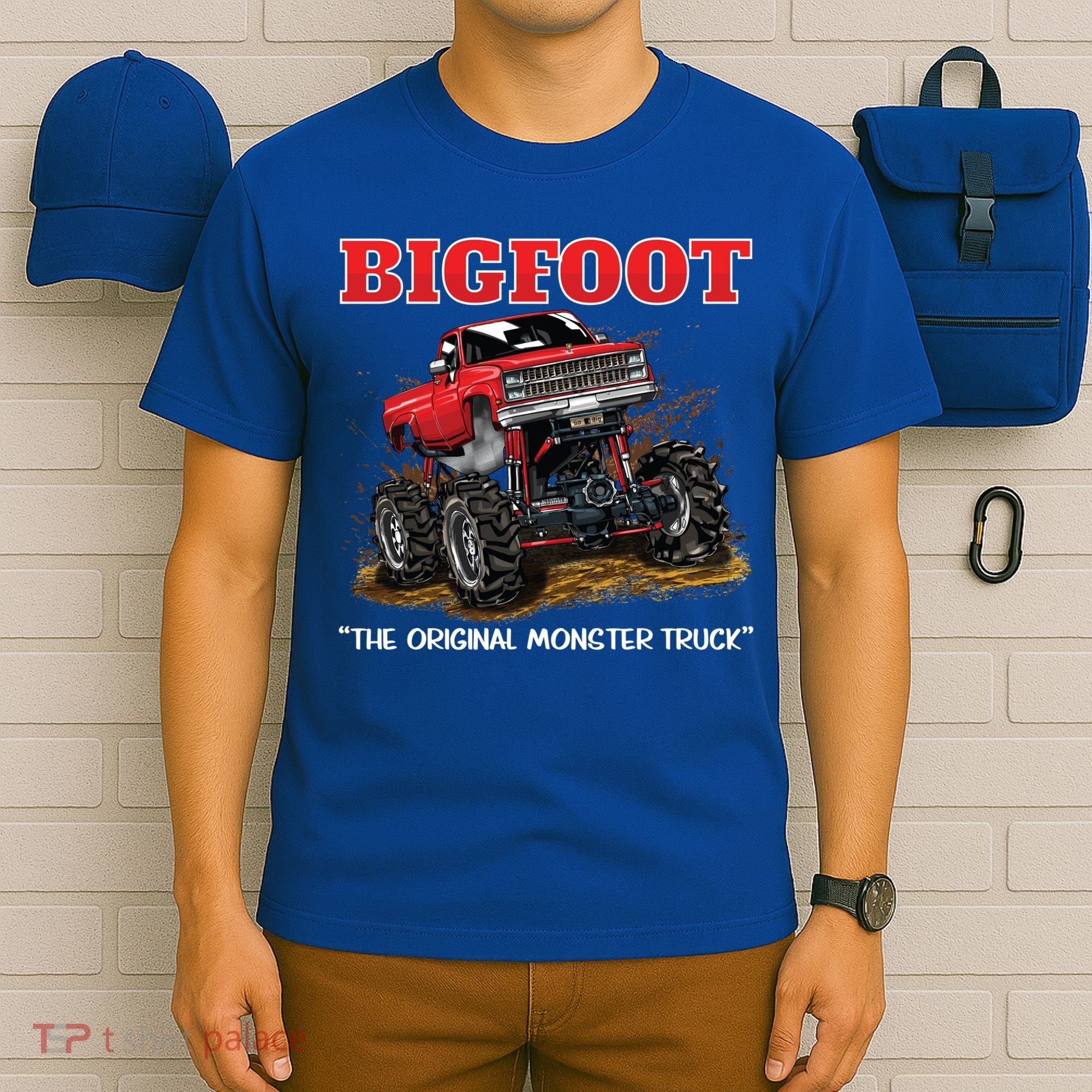 Big Foot Original Monster Truck Gift T-Shirt