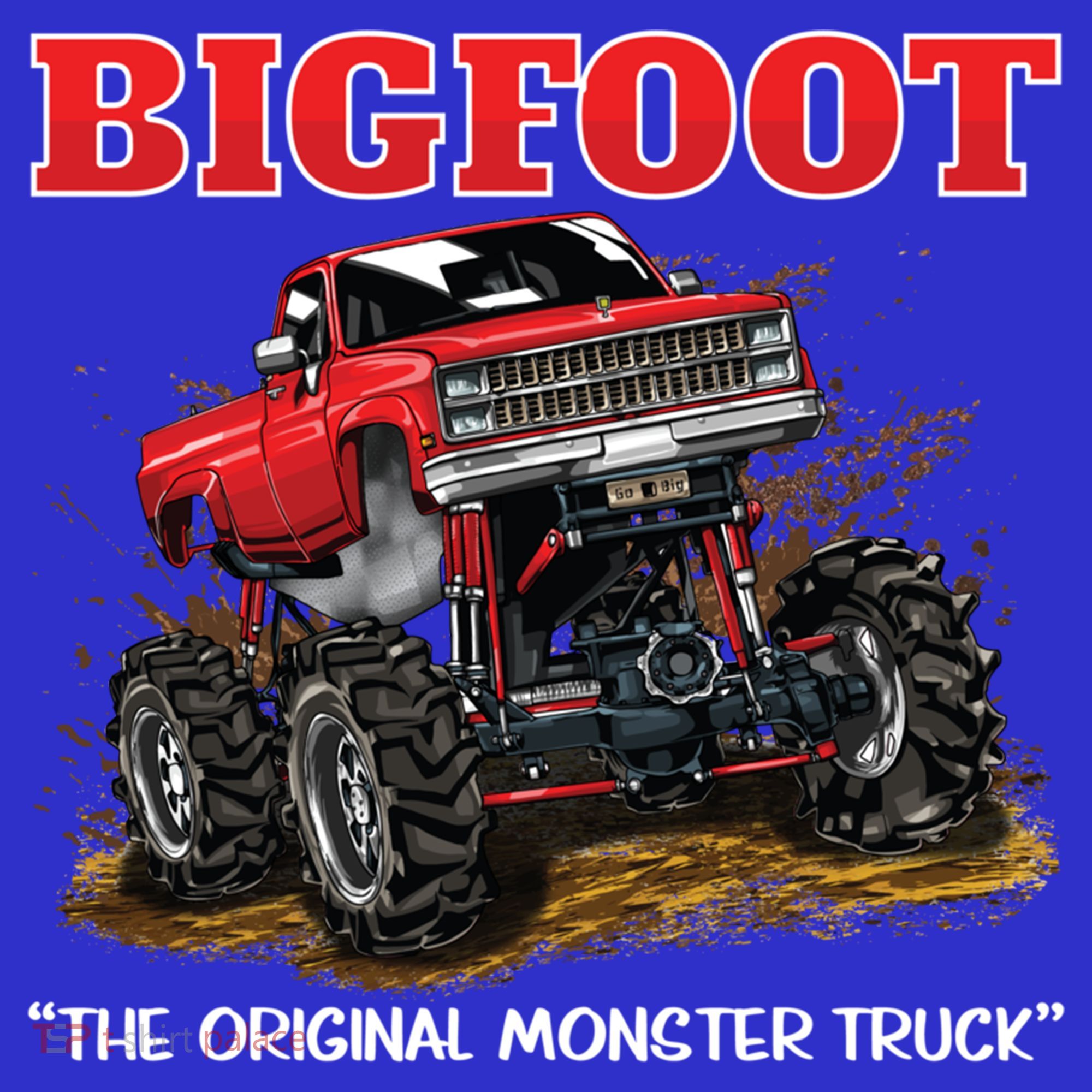 Big Foot Original Monster Truck Gift Mousepad