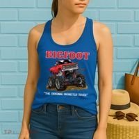 Big Foot Original Monster Truck Gift Women's Tank Top thumb 2