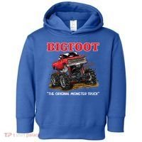 Big Foot Original Monster Truck Gift Toddler Hoodie thumb 0