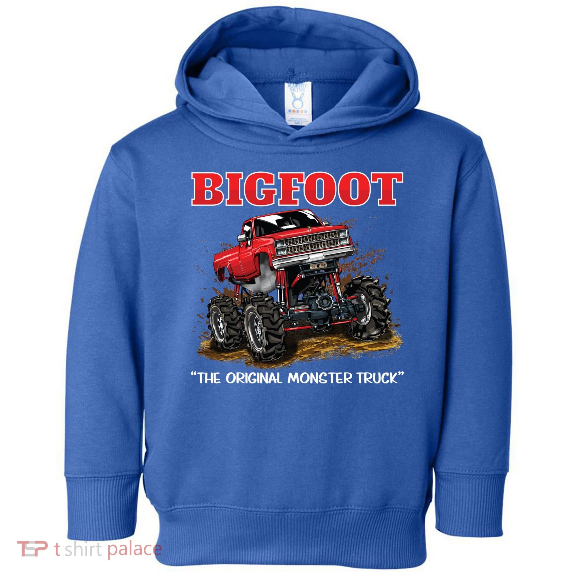 Big Foot Original Monster Truck Gift Toddler Hoodie
