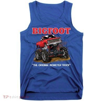 Big Foot Original Monster Truck Gift Tank Top