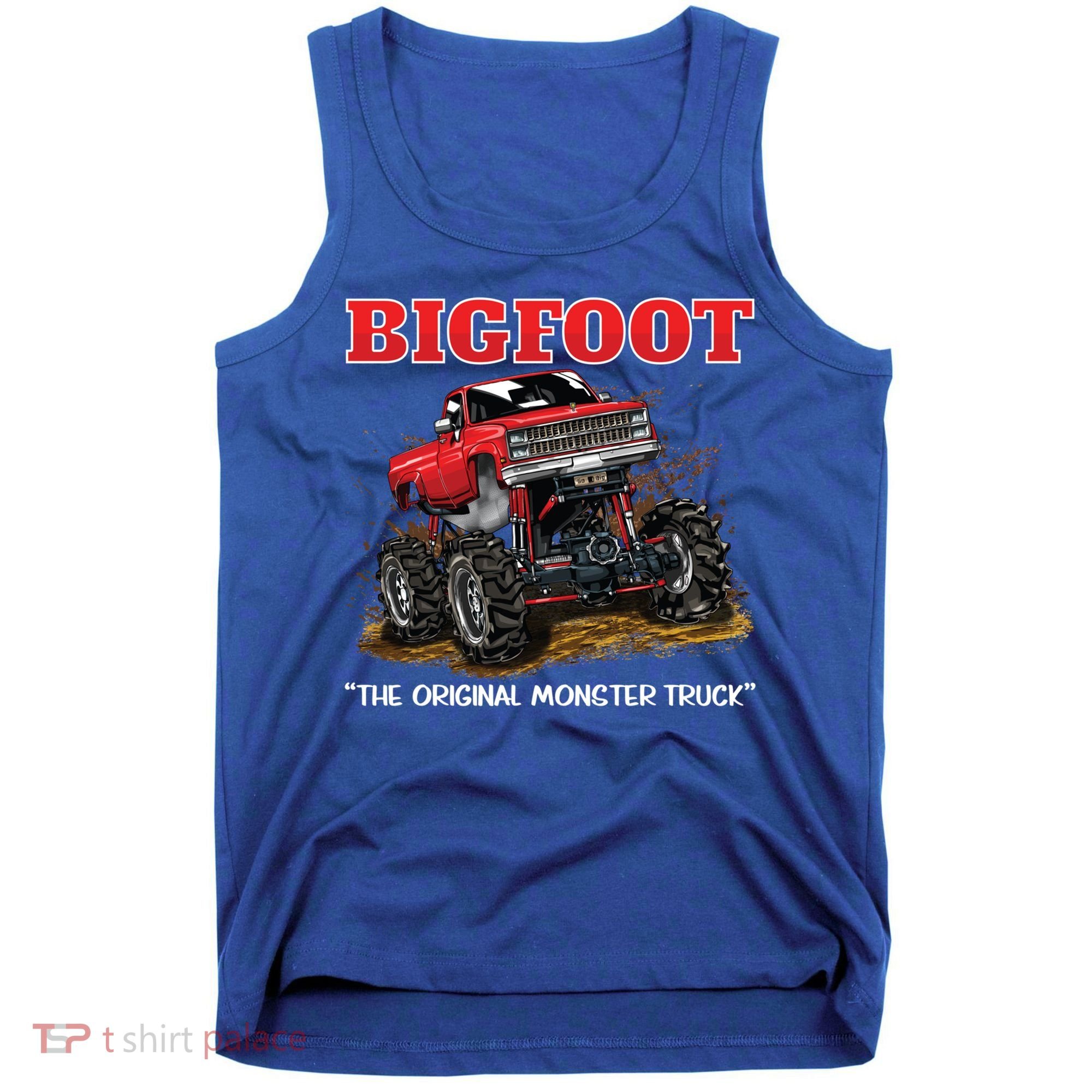 Big Foot Original Monster Truck Gift Tank Top