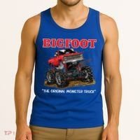 Big Foot Original Monster Truck Gift Tank Top thumb 3