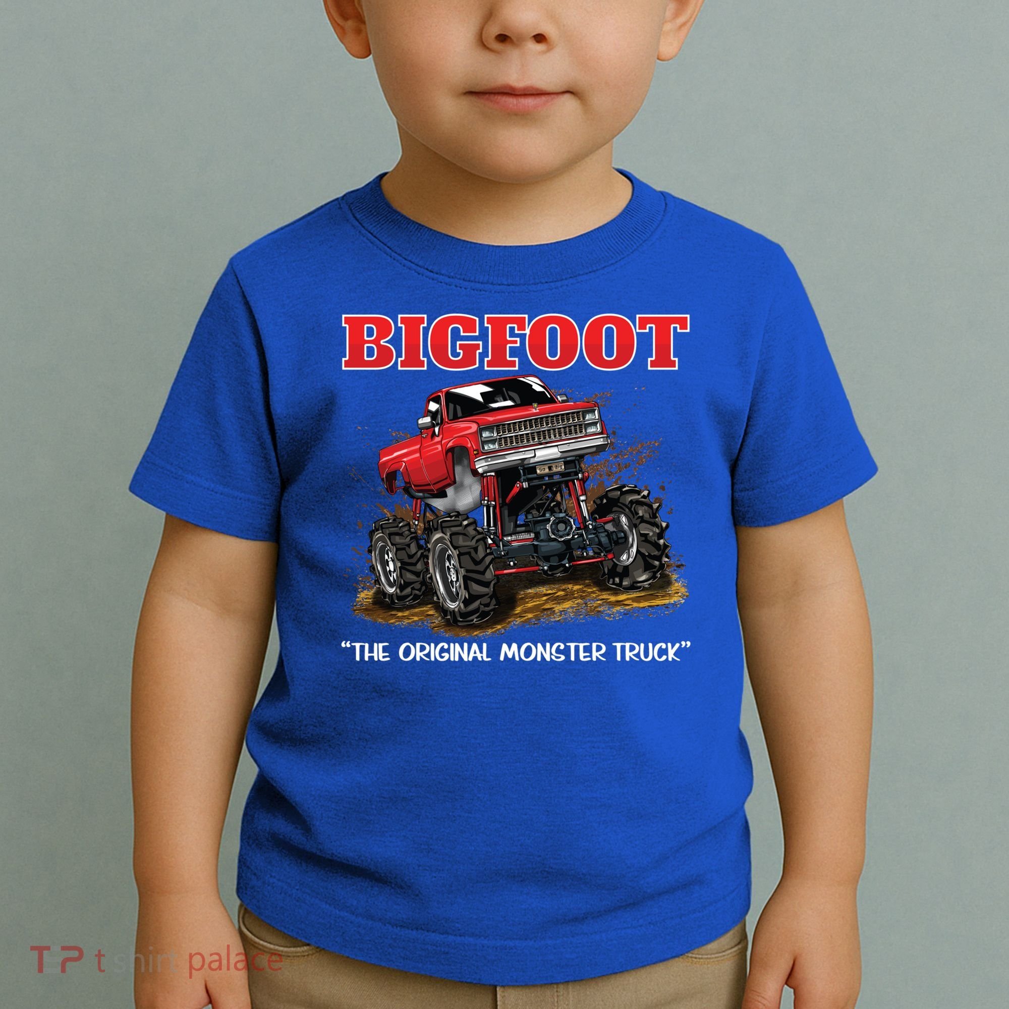 Big Foot Original Monster Truck Gift Toddler T-Shirt