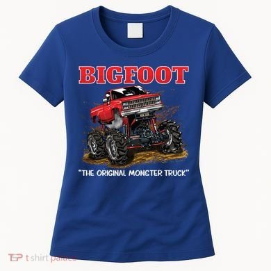 Big Foot Original Monster Truck Gift Women's T-Shirt