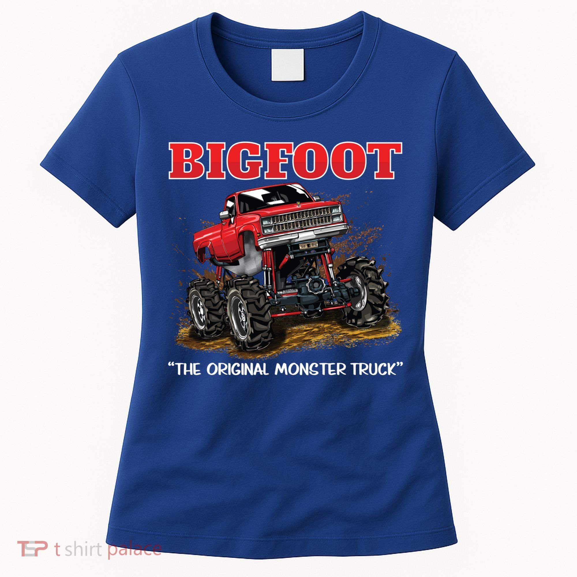 Big Foot Original Monster Truck Gift Women's T-Shirt