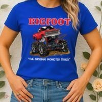 Big Foot Original Monster Truck Gift Women's T-Shirt thumb 2