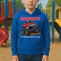 Big Foot Original Monster Truck Gift Kids Hoodie thumb 2