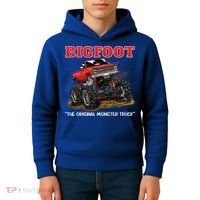 Big Foot Original Monster Truck Gift Kids Hoodie thumb 4