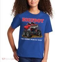 Big Foot Original Monster Truck Gift Kids T-Shirt thumb 2