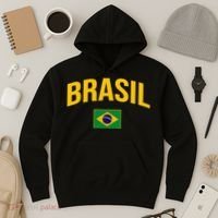Brasil Flag Of Brazil Hoodie thumb 3
