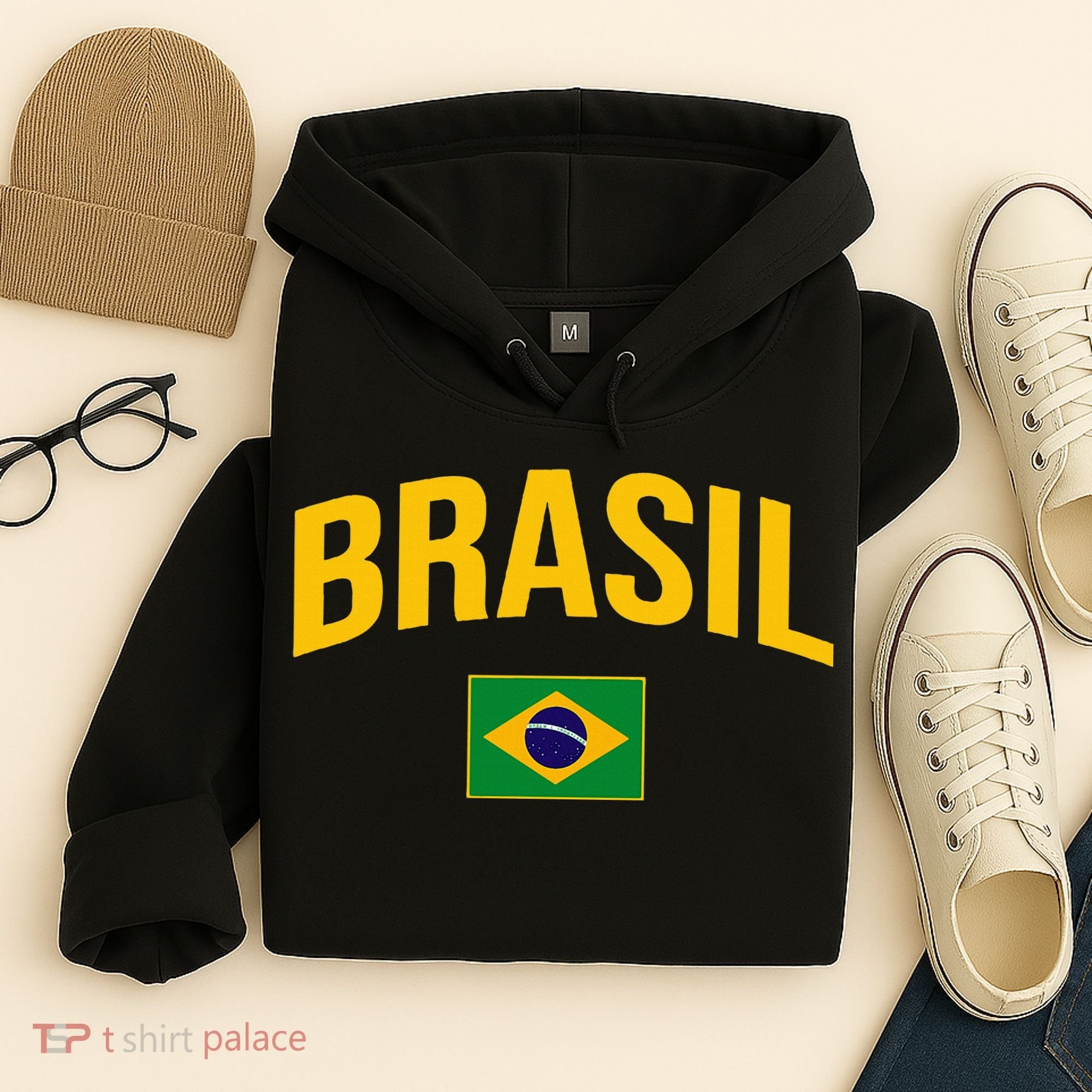 Brasil Flag Of Brazil Hoodie