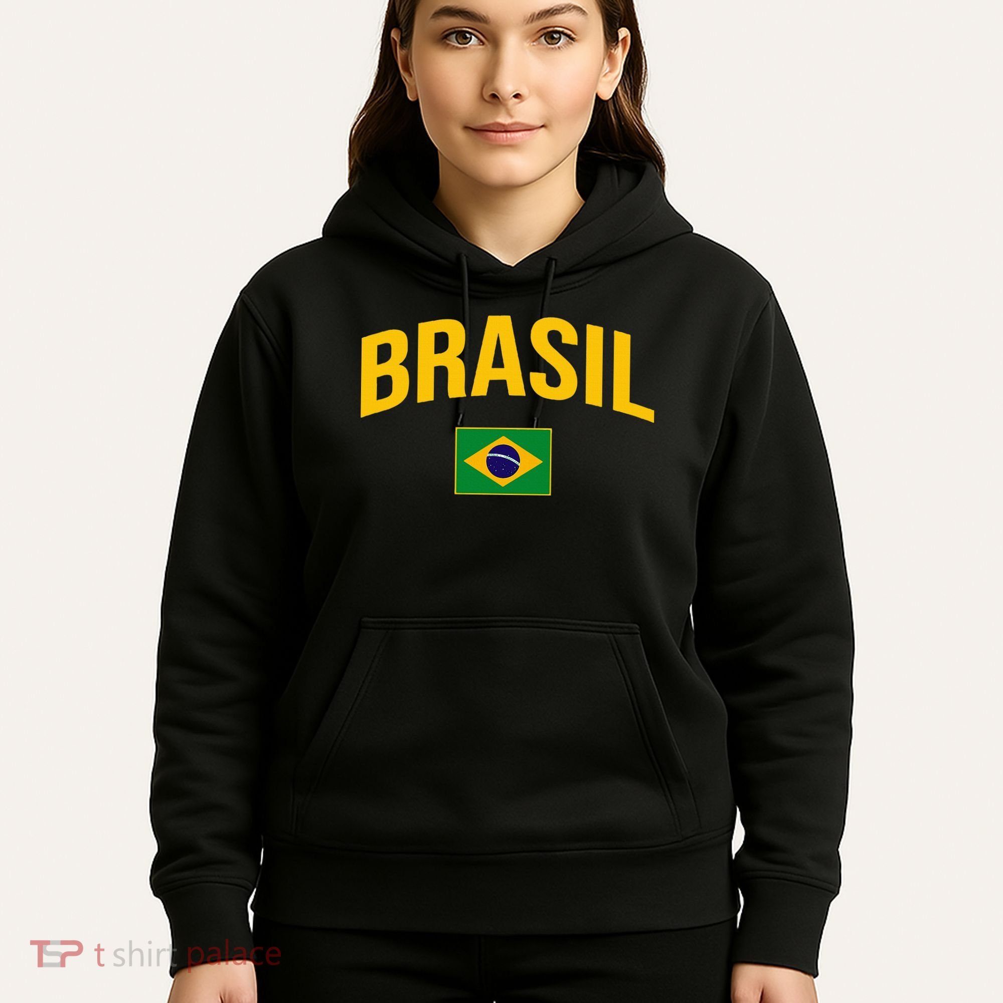Brasil Flag Of Brazil Hoodie