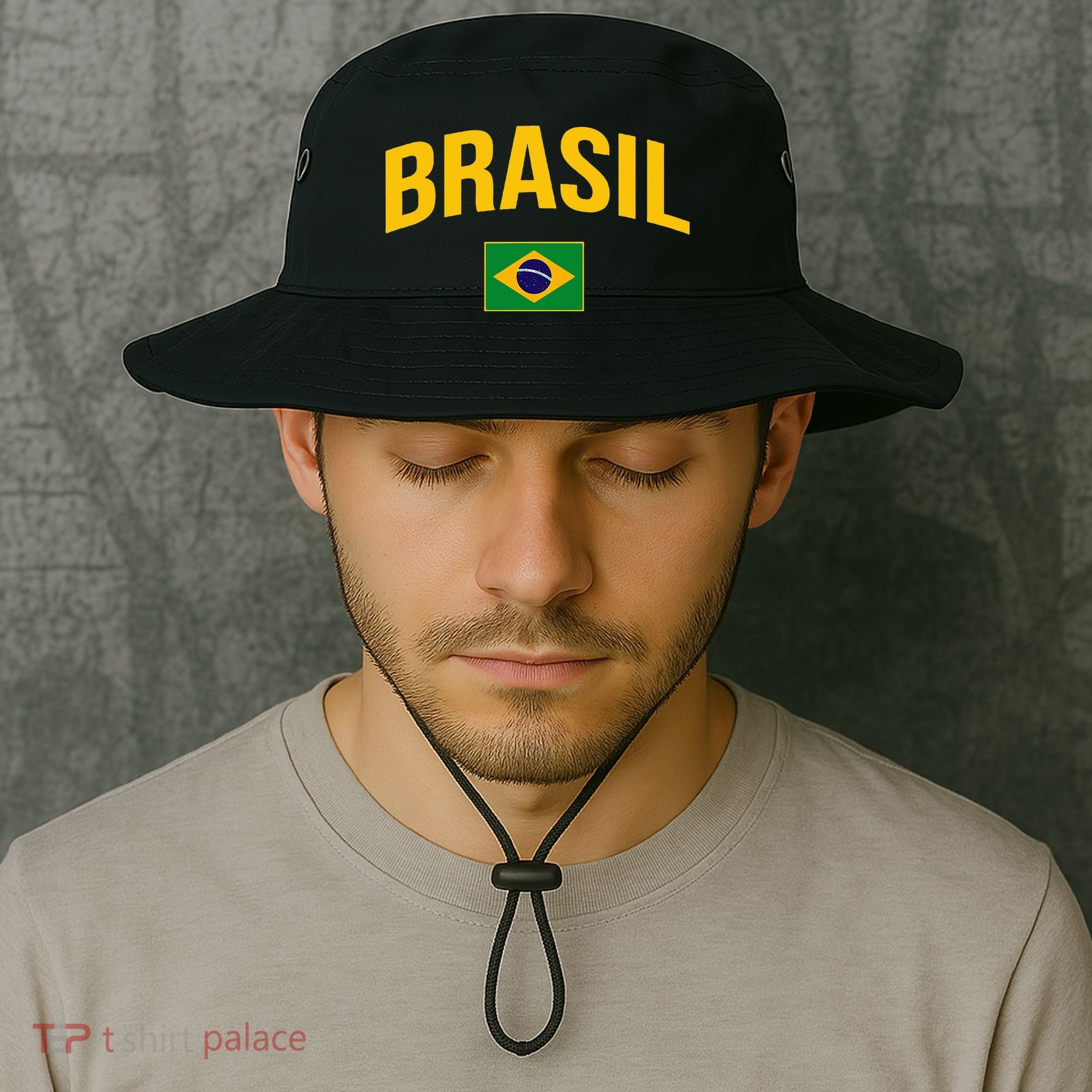 Brasil Flag Of Brazil Bucket Hat