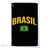 Brasil Flag Of Brazil Golf Towel thumb 0