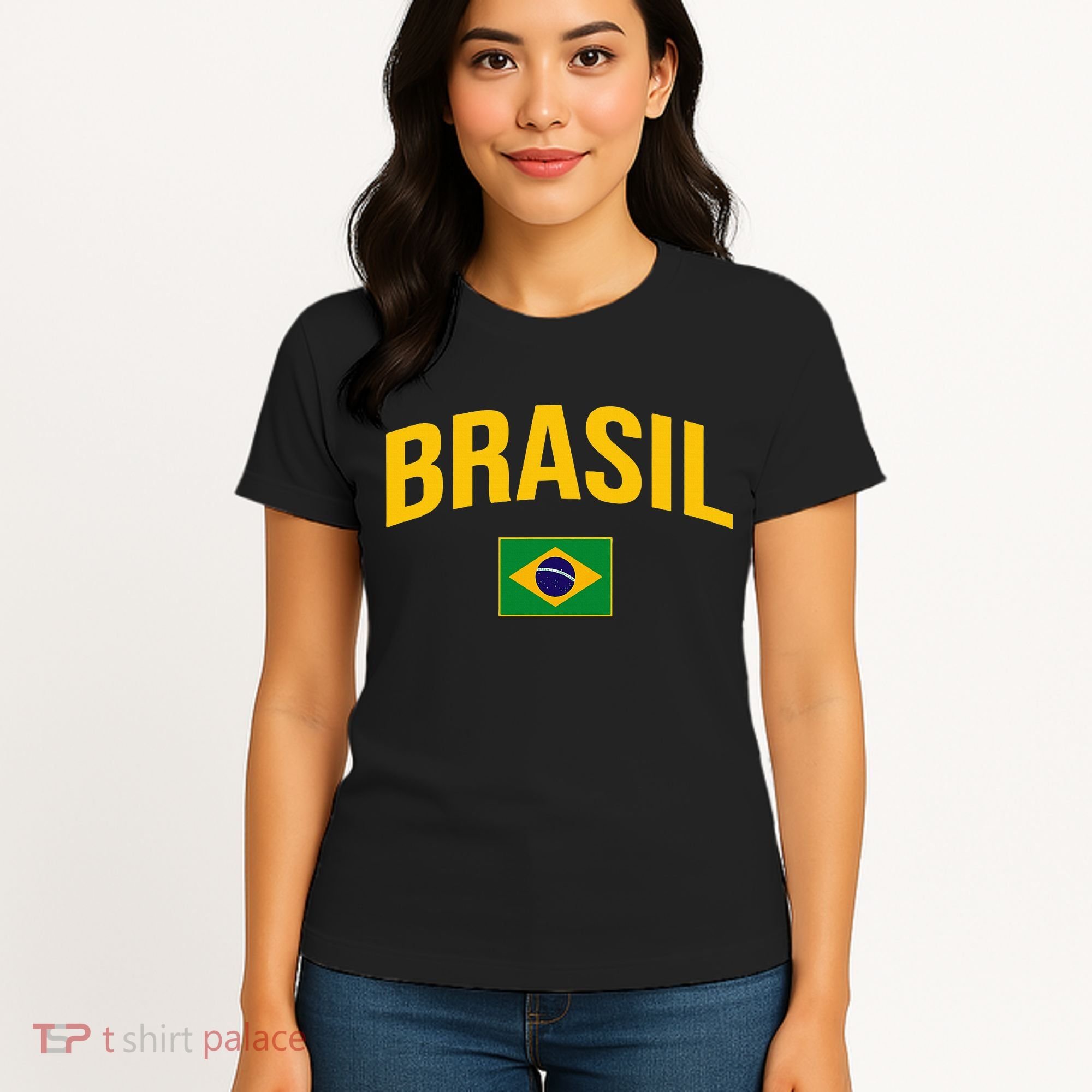 Brasil Flag Of Brazil Women's T-Shirt