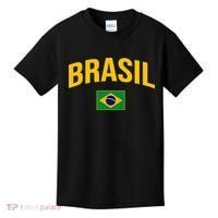 Brasil Flag Of Brazil Kids T-Shirt thumb 0