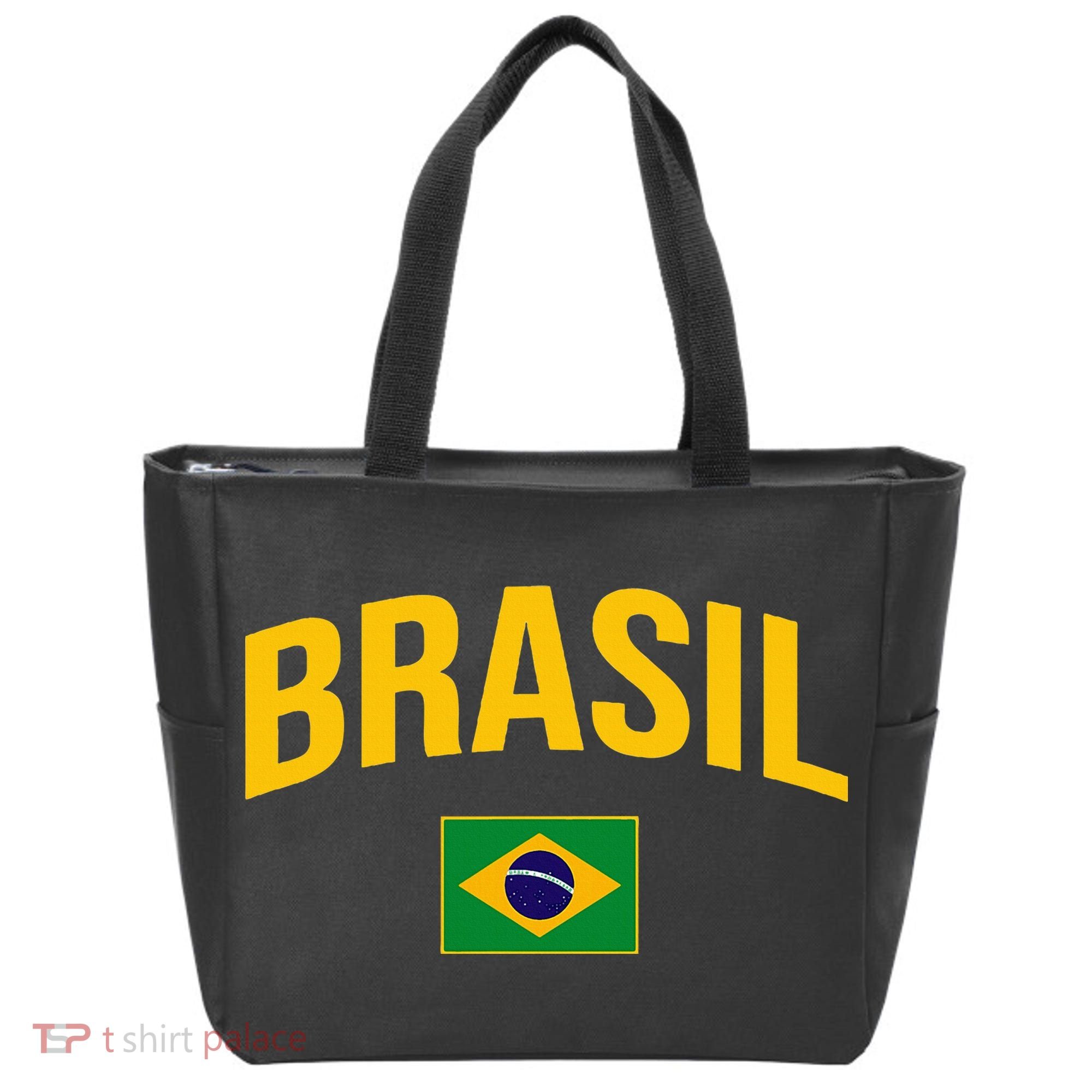 Brasil Flag Of Brazil Tote Bag