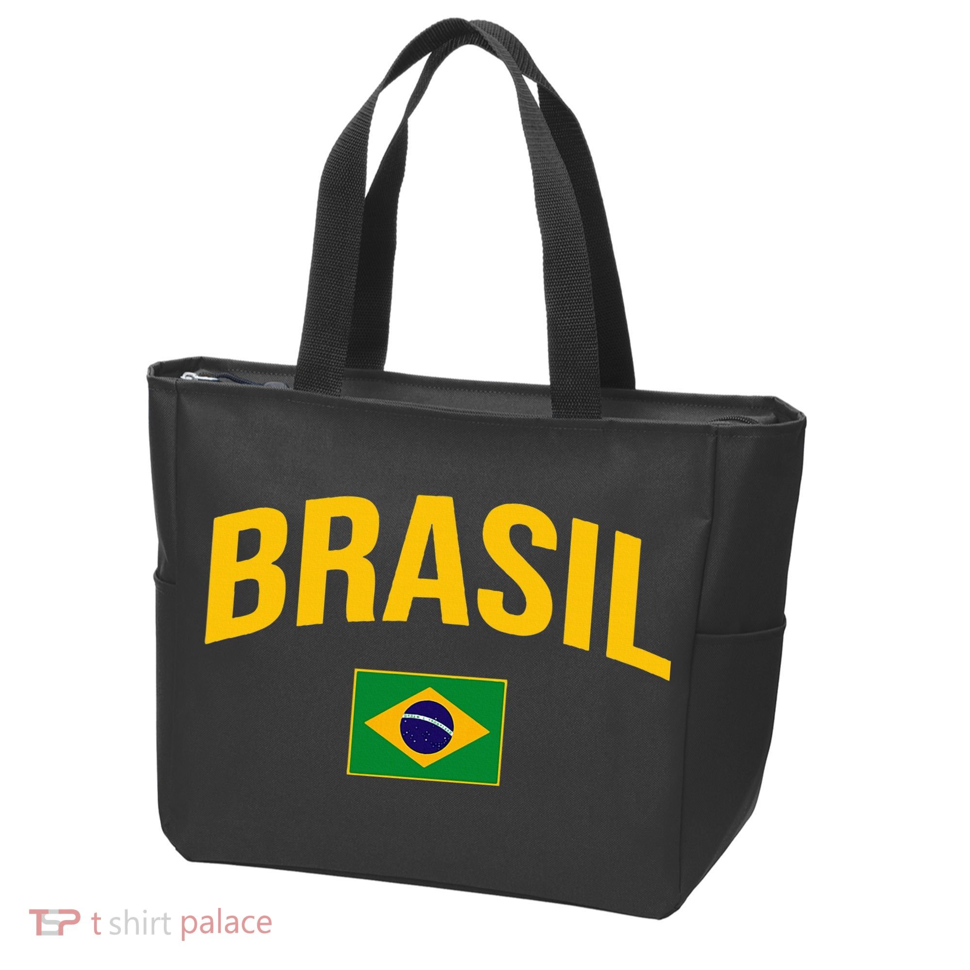 Brasil Flag Of Brazil Tote Bag