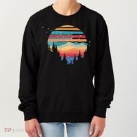 Birds Flying Over Sunset Women's Sweatshirt thumb 0