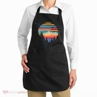 Birds Flying Over Sunset Apron thumb 2