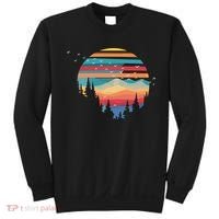 Birds Flying Over Sunset Sweatshirt thumb 0