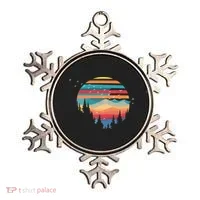 Birds Flying Over Sunset Ornament thumb 0