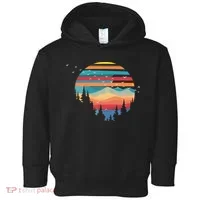 Birds Flying Over Sunset Toddler Hoodie thumb 0