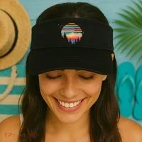 Birds Flying Over Sunset Visor thumb 2