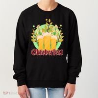 Boho Floral Oktoberfest Beers Women's Sweatshirt thumb 0