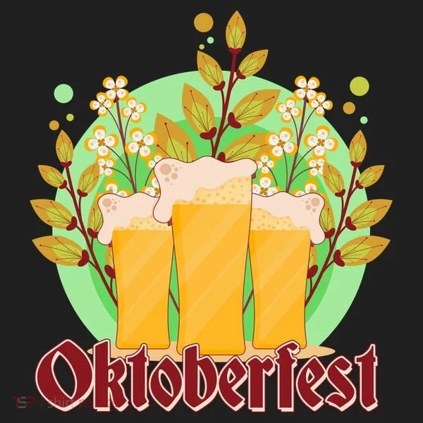 Boho Floral Oktoberfest Beers Women's Sweatshirt