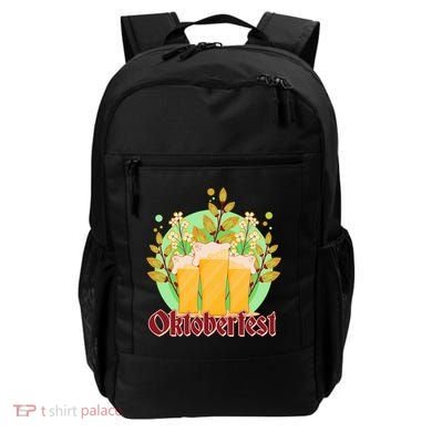 Boho Floral Oktoberfest Beers Backpack