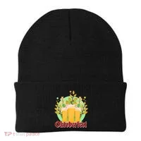 Boho Floral Oktoberfest Beers Beanie thumb 0