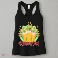 Boho Floral Oktoberfest Beers Women's Tank Top thumb 3