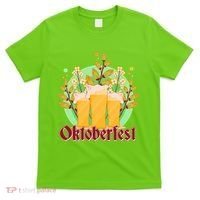 Boho Floral Oktoberfest Beers T-Shirt thumb 0