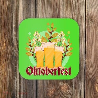 Boho Floral Oktoberfest Beers Coaster
