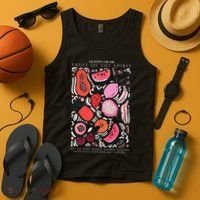 Boho Fruit Of The Spirit Fruit Bible Verse Jesus Christian Tank Top thumb 4