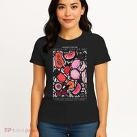 Boho Fruit Of The Spirit Fruit Bible Verse Jesus Christian Women's T-Shirt thumb 4