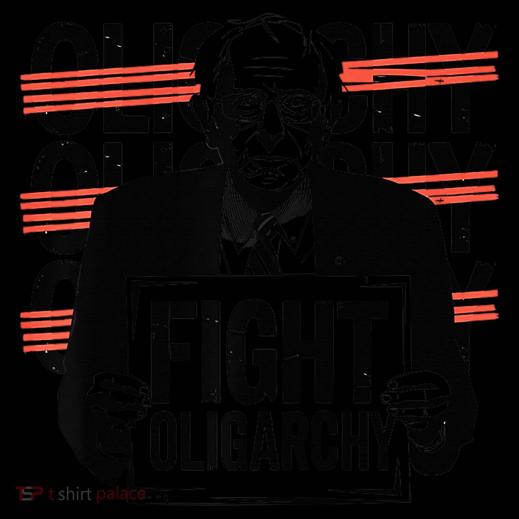 Bernie Fight Oligarchy Raglan Baseball Coaster