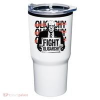 Bernie Fight Oligarchy Raglan Baseball Tumbler thumb 0
