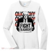 Bernie Fight Oligarchy Raglan Baseball Women's Long Sleeve Shirt thumb 0