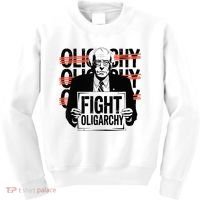 Bernie Fight Oligarchy Raglan Baseball Kids Sweatshirt thumb 0