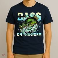 Bass Fishing On The Storm T-Shirt thumb 3