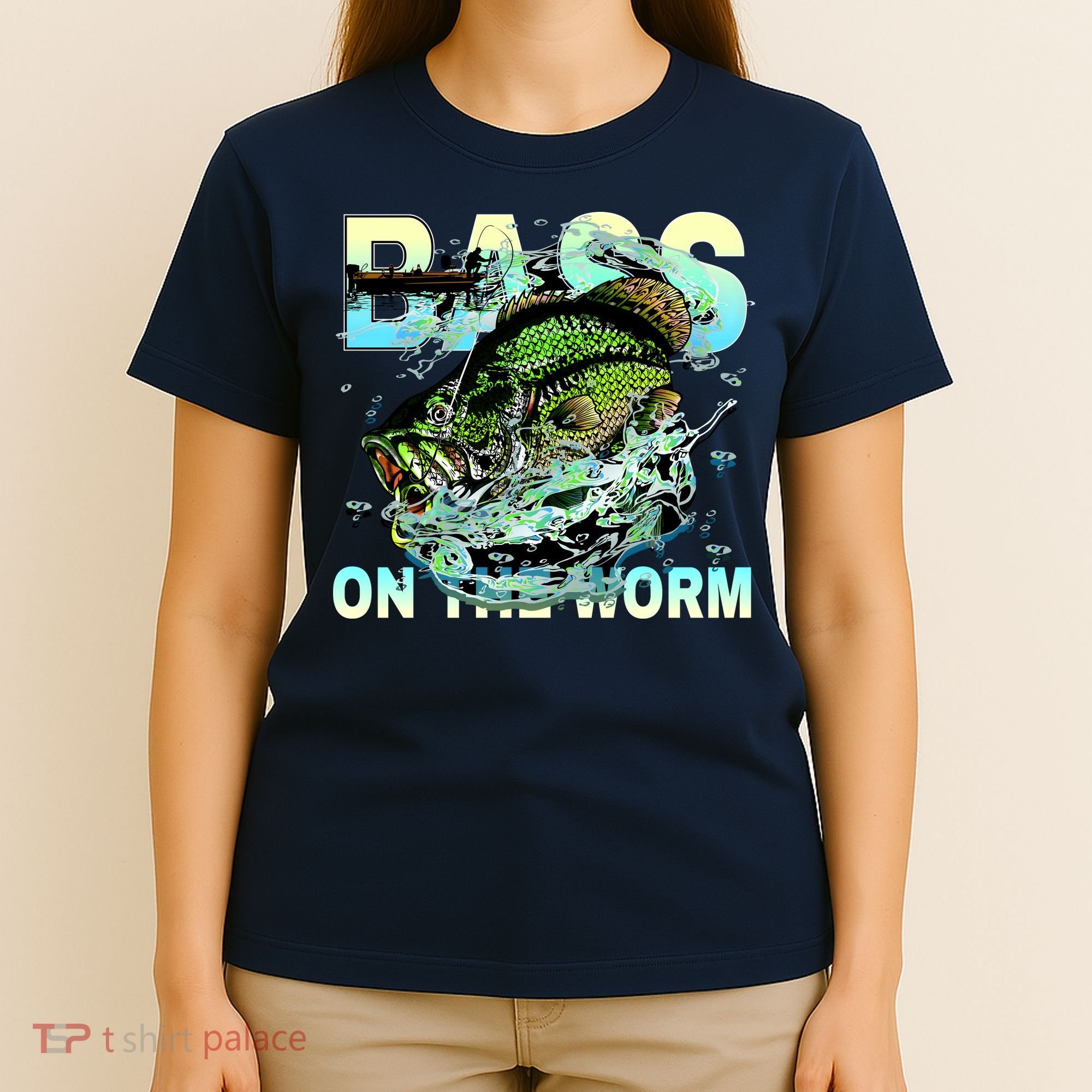 Bass Fishing On The Storm T-Shirt