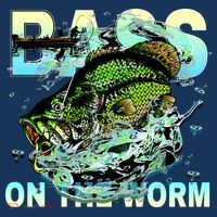 Bass Fishing On The Storm Women's Hoodie thumb 2