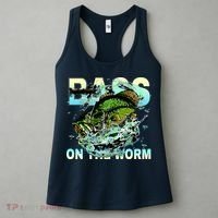Bass Fishing On The Storm Women's Tank Top thumb 3