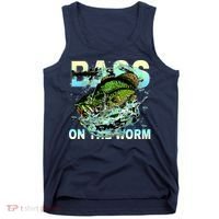 Bass Fishing On The Storm Tank Top thumb 0
