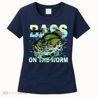 Bass Fishing On The Storm Women's T-Shirt thumb 0